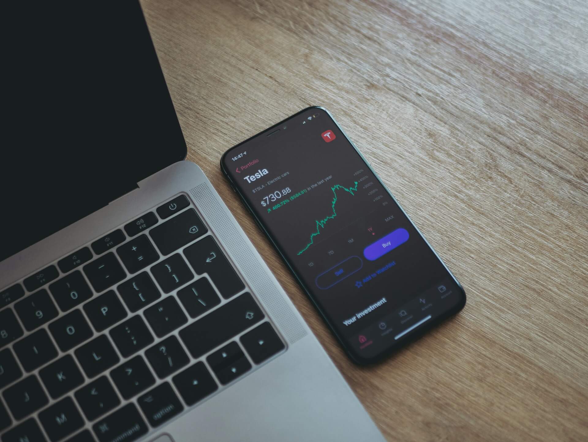 Forex Platform Mockup